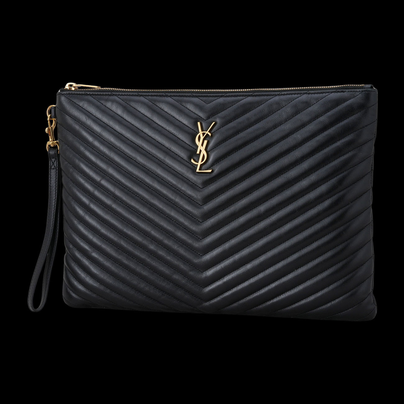Yves Saint Laurent(USED)생로랑 쉐브론 클러치 미듐